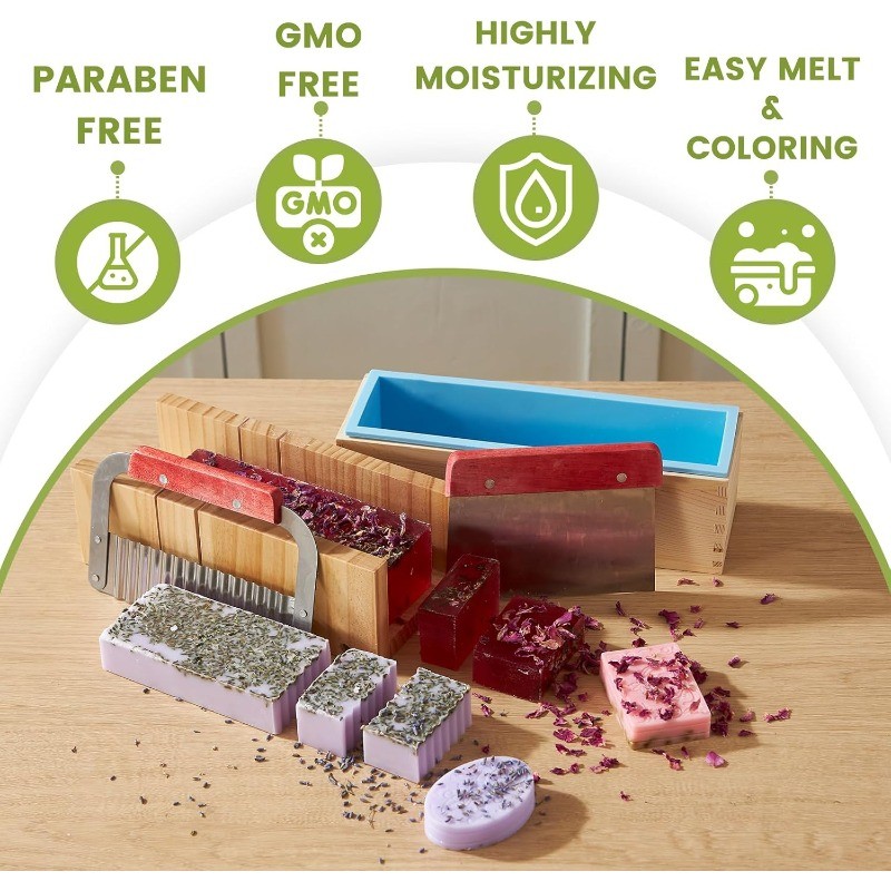 Deluxe Soap Making Kit for Soap Making, DIY Soaps Making Full Set Kits Includes