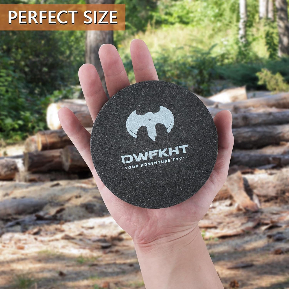 Axe Sharpener - Hatchet/Machete Sharpening Stone, Whetstone Blade & Tool Sharpen