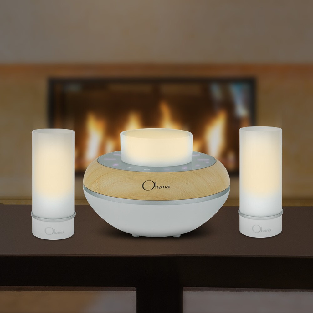 BEM Wireless Ohana Island Twilight Bluetooth Speaker System and Light Bundle