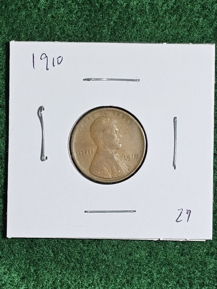 1910 Lincoln Wheat Cent 1C