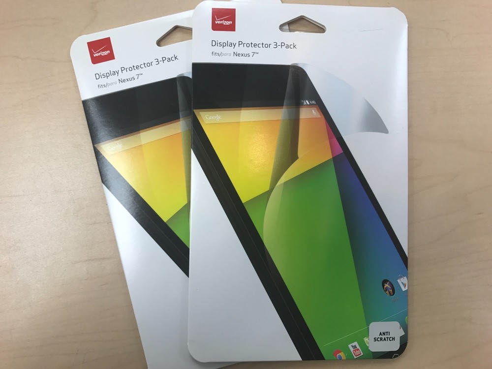 6-Pack Verizon Screen Protector for Nexus 7 (3-Pack X 2)