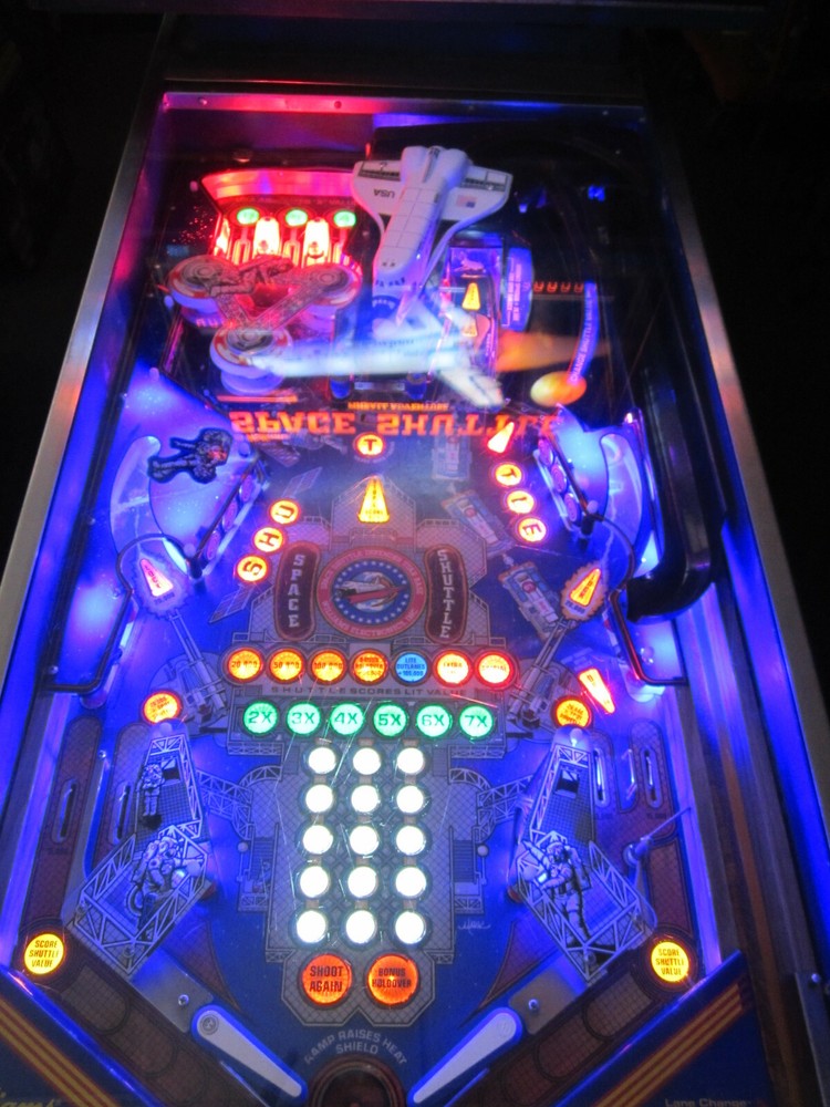 Space Shuttle - NON GHOSTING Lighting Kit custom SUPER BRIGHT PINBALL LED KIT