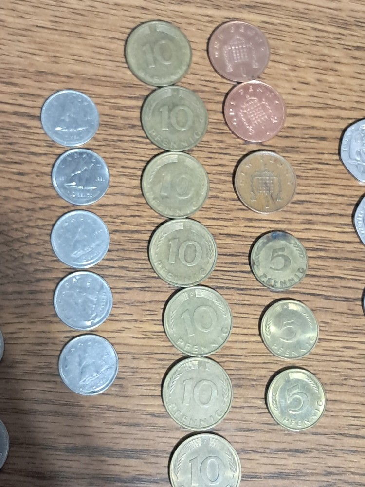 Various Foreign Coins 65-Total (b)