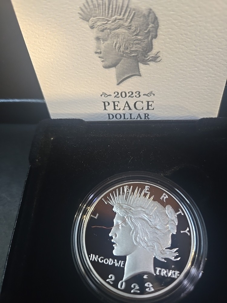 2023-S Peace Proof Silver Dollar U.S. MInt - OGP