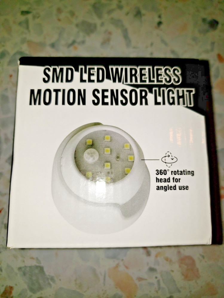 smd led wireless motion sensor light