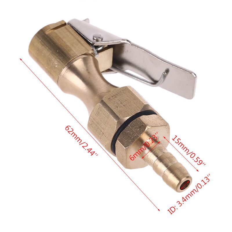 Air Line Hose Compressor Fitting Connector 6.5mm Nozzle Pneumatic Pump Hardware