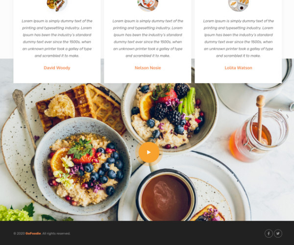 Premium Wordpress Elementor Template Kit Bundle | Food & Drink theme