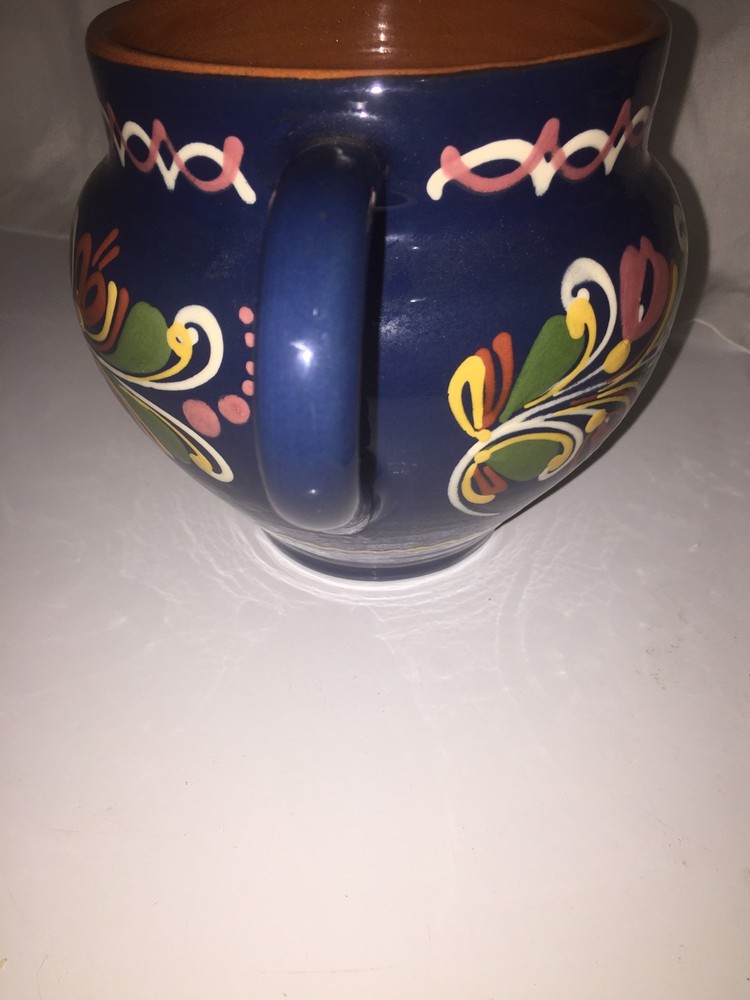 Decorative Pottery Pitcher