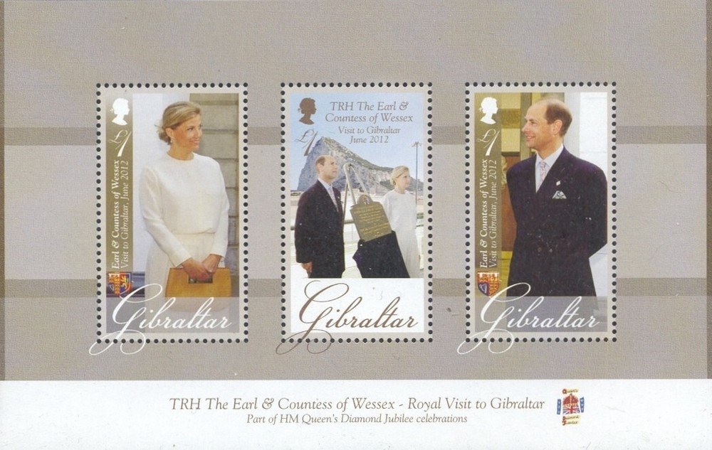 Gibraltar Scott #'s 1352 MNH