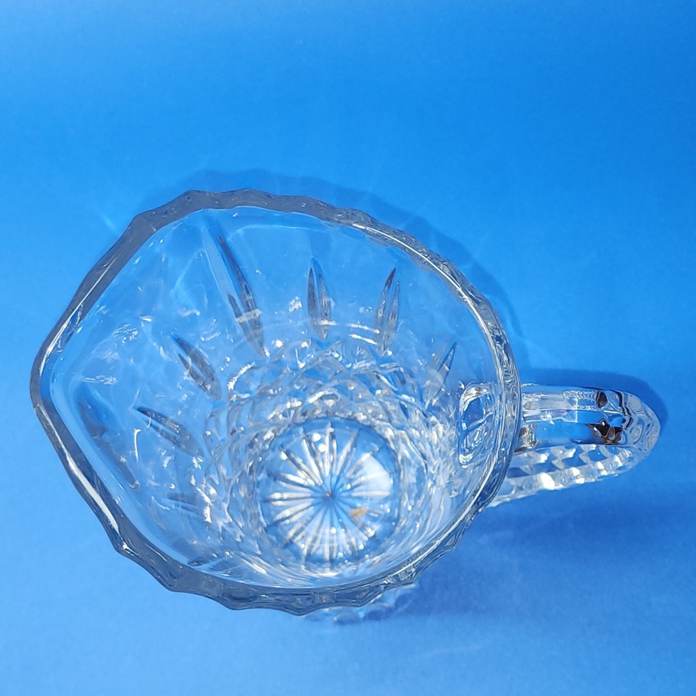 Gorham King Edward Diamond Cut Crystal Pitcher 32 oz
