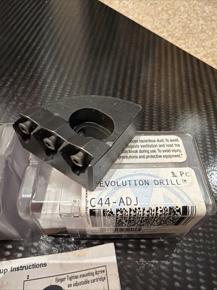 AMEC Revolution Drill Cartridges Adjustable & Fixed Allied Machine C44 ADJ FIX