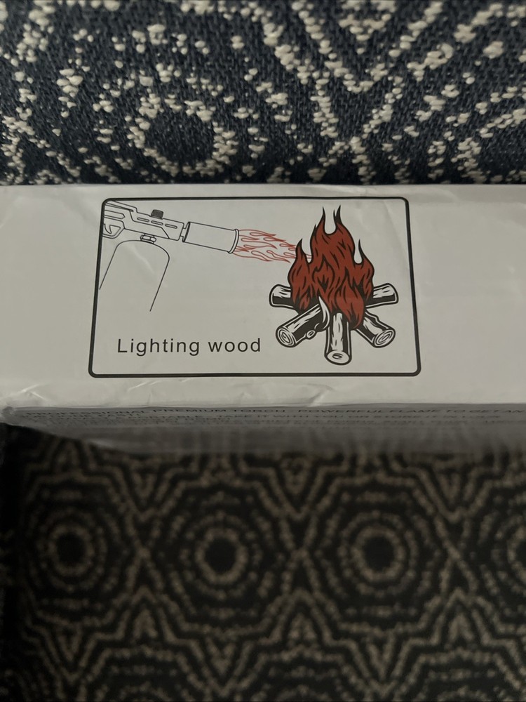 Powerful Propane Torch Gun, Kitchen Torch with Adjustable Flame