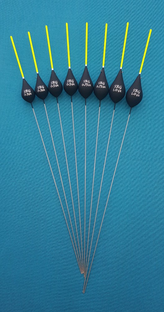 8 x Assorted High Quality Pole Fishing Floats (Pack 331Y8)