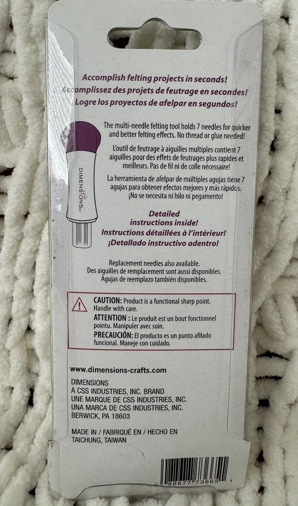 Dimensions Multi- Needle Felting Tool New