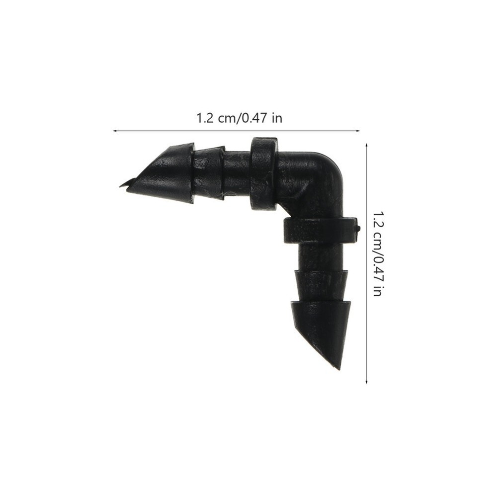 1000 Pcs Drip Irrigation Coupling Connectors Barbed Hose Fitting