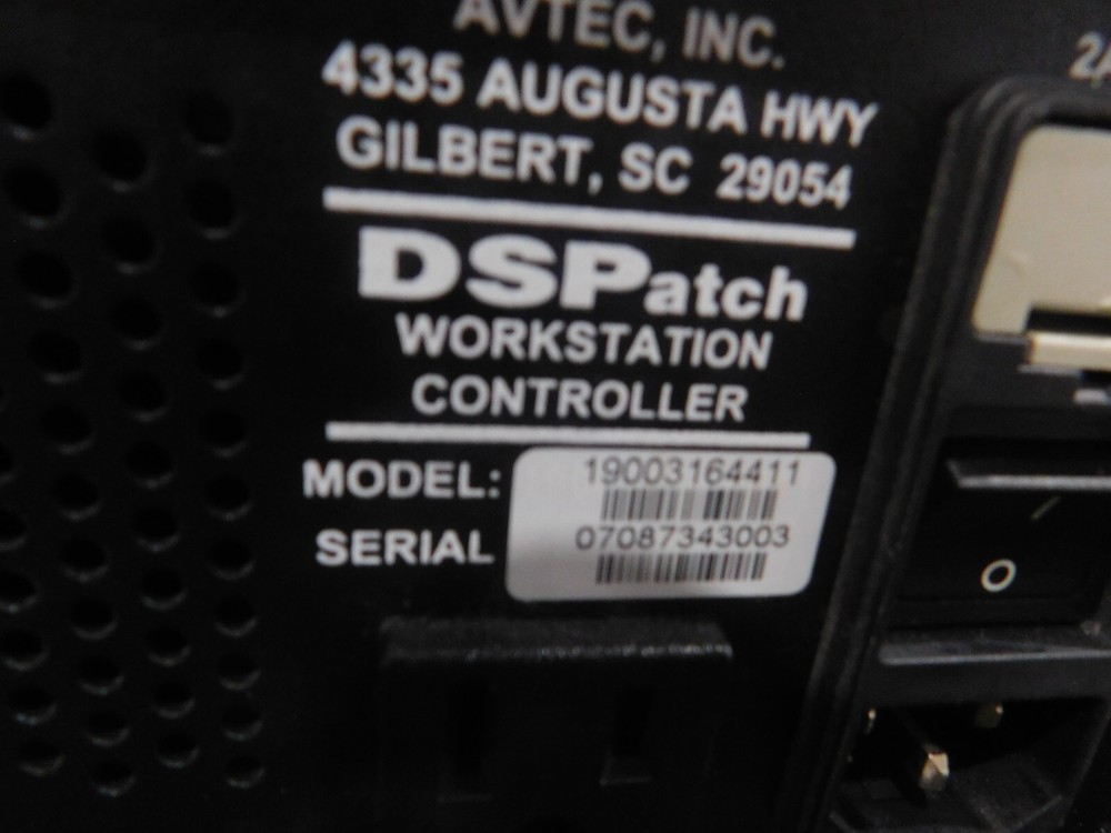 AVTEC DSPatch Workstation Controller. Model: 1900-316-4411