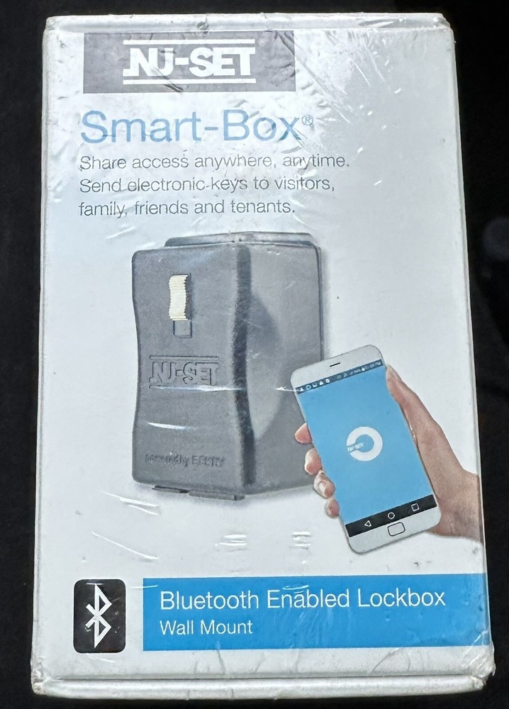 Smart Lock Box, Key Lock Box with Code APP, Electronic Digital Bluetooth