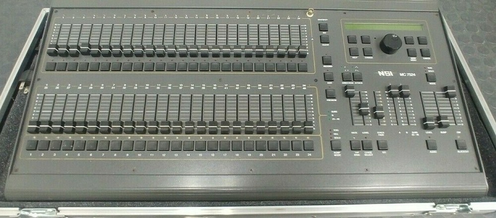 NSI - Leviton MC7524 Lighting controller with road case