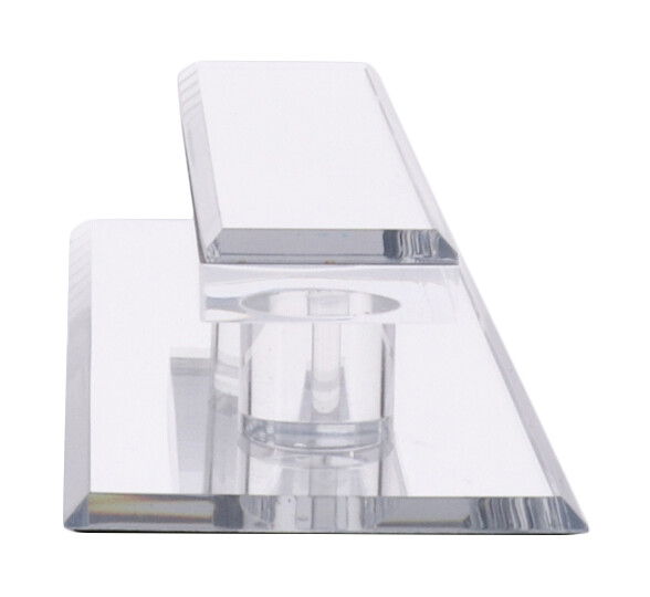 CRL LMPC5 Clear Acrylic Large Stick-On Mirror Pull