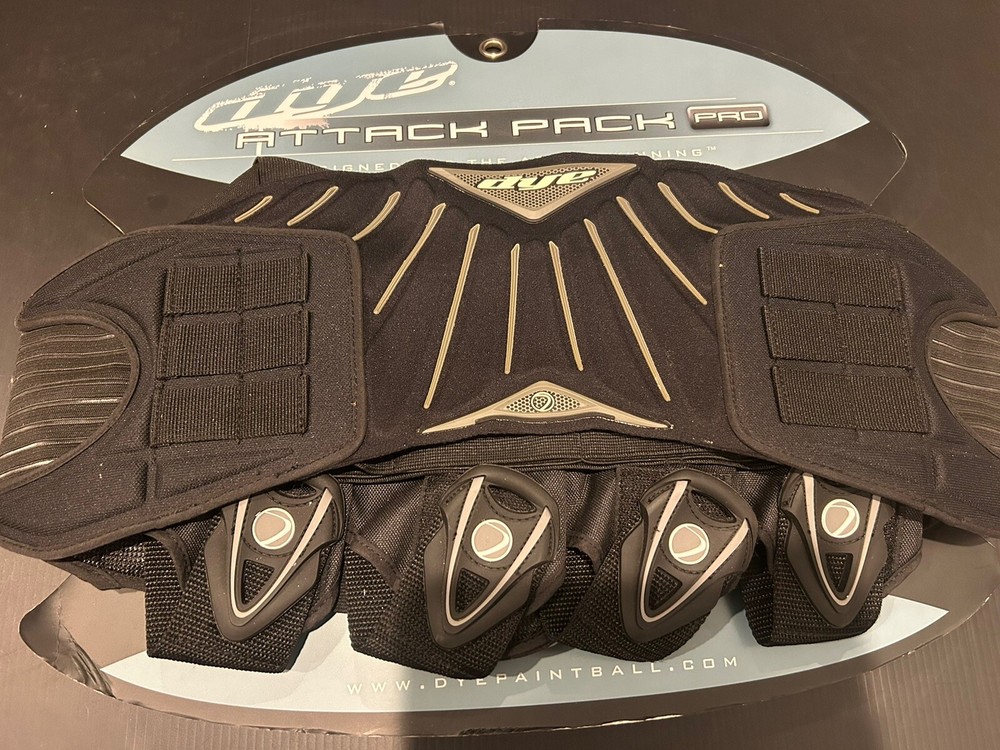 NEW!! Dye Tactical Attack Pack Pro - Pod Harness - Black/Grey
