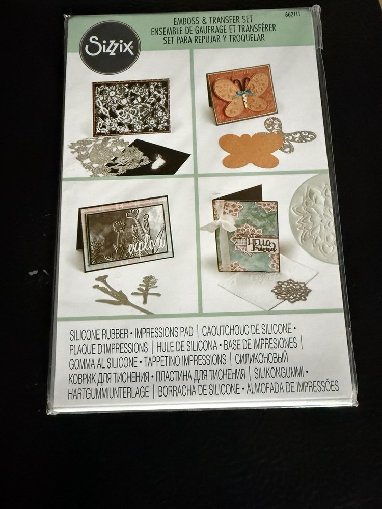 Sizzix 662111  Big Shot Accessory - Emboss & Transfer Set-