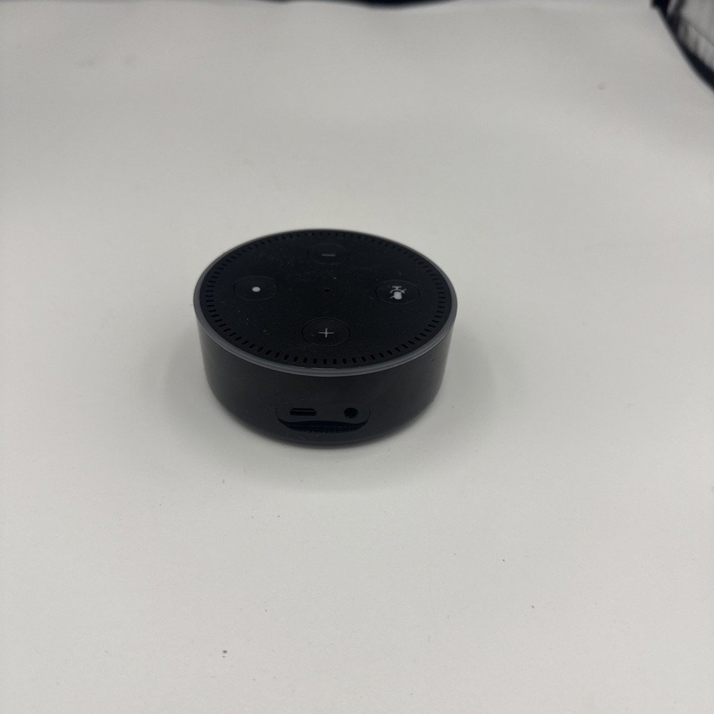 Amazon Echo Dot 1st Gen Smart Speaker Black S04WQR Untested
