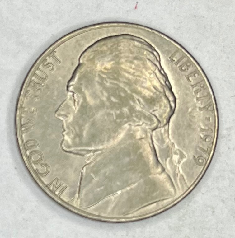 1979 P Jefferson Nickel