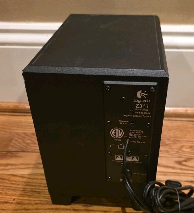 Logitech Z313 Replacement Subwoofer - Tested And Working