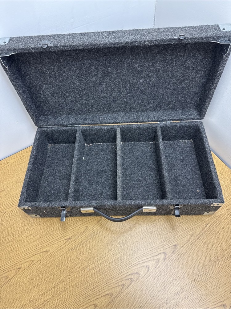 Carpeted CD Case with Surface Mount Hardware for 150 CDs or DVDs