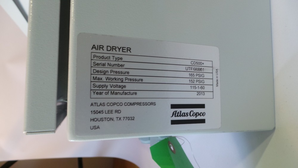 ATLAS COPCO CD 500+ AIR DRYER NEW IN BOX CONTROLLER