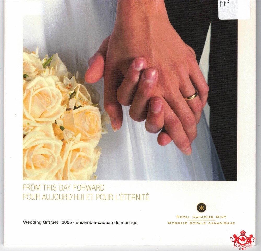 2005 Canada Wedding Gift Set - Royal Canada Mint -