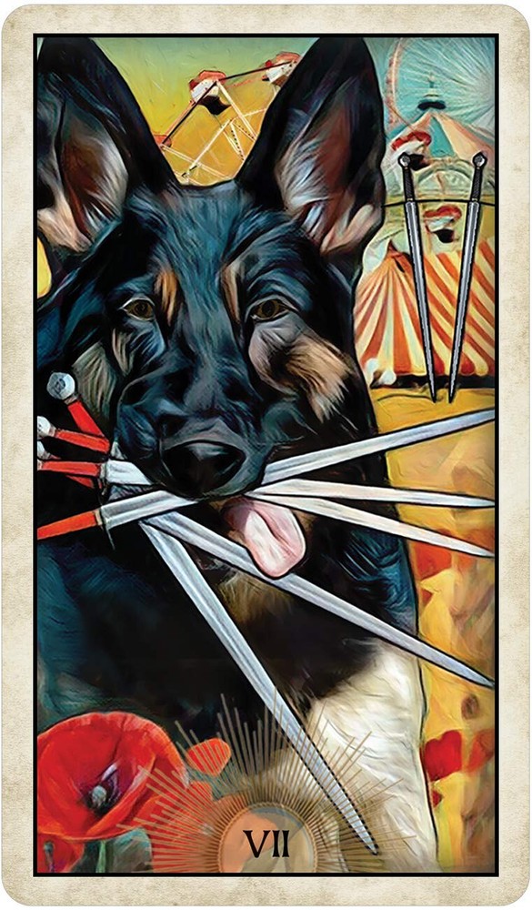 Wise Dog Tarot Card Deck!