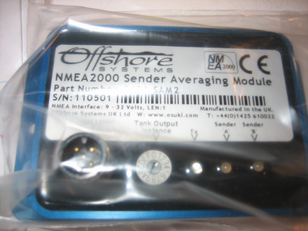 Oceanic/Offshore Systems 3271-SAM2 NMEA 2000 Fluid Sender Averaging Module *NEW*