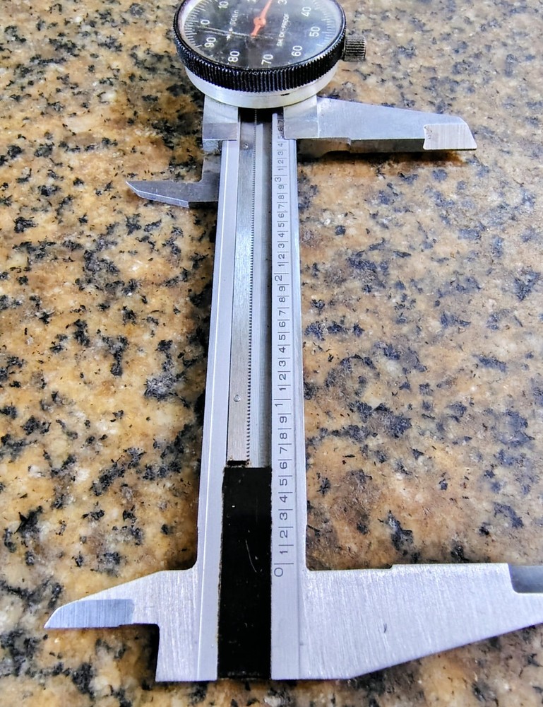 🗽6" DIAL CALIPER MACHINIST/ TOOLMAKER