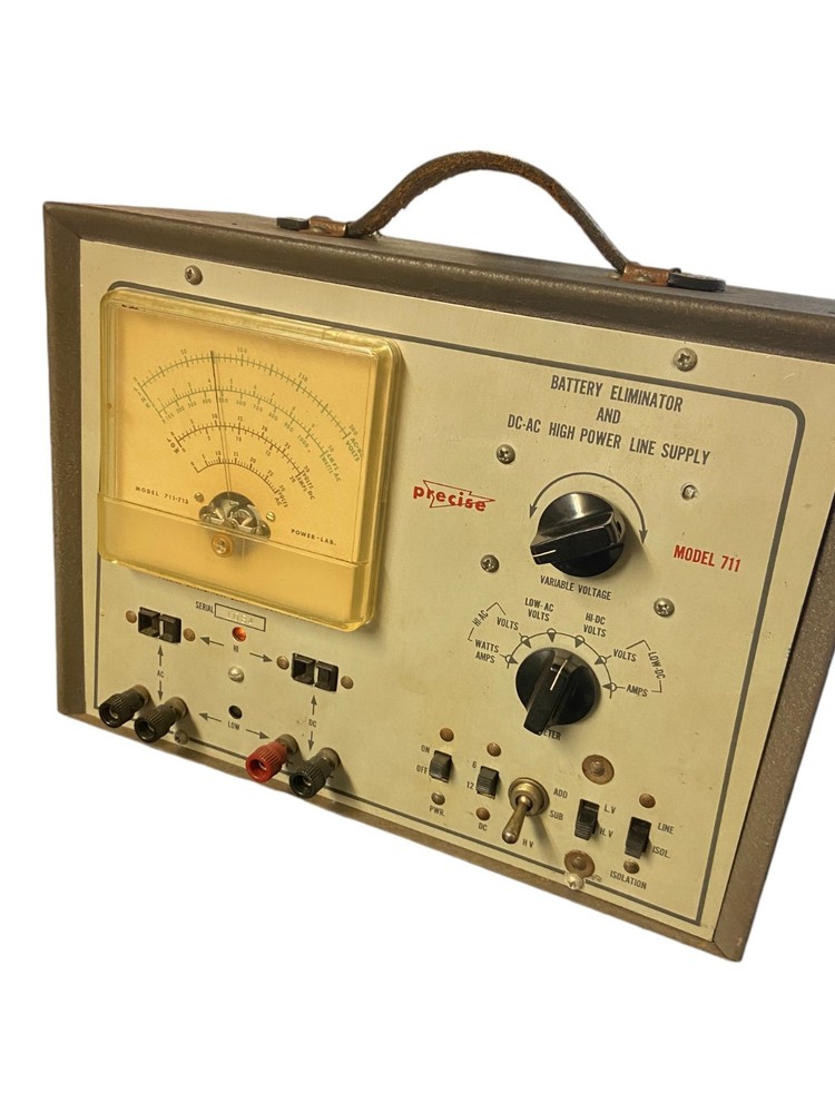 Vintage Precise Model 711 Battery Eliminator