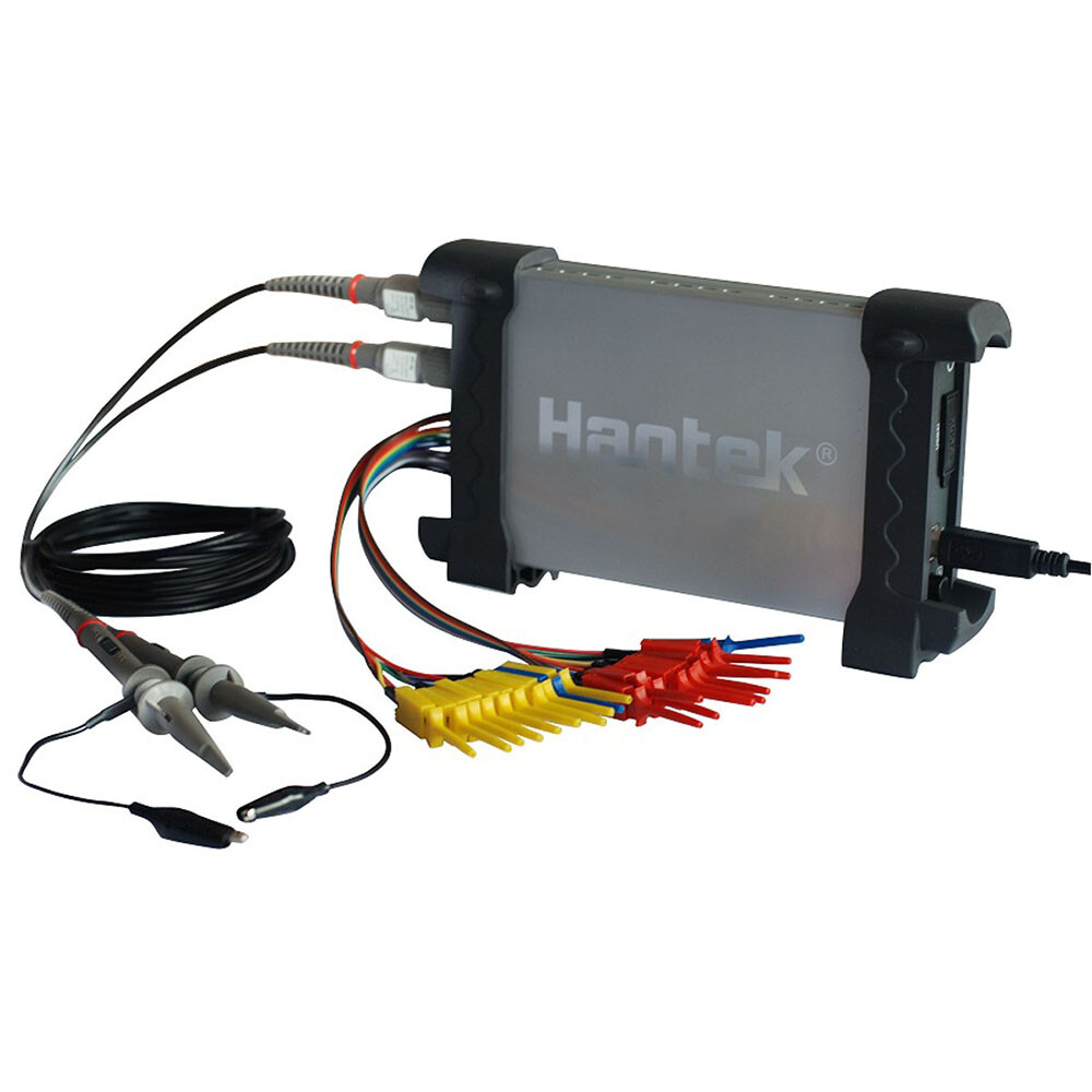 Hantek 6022BL PC Digital Portable Oscilloscope Based USB + Logic Analyzer 16 CHs