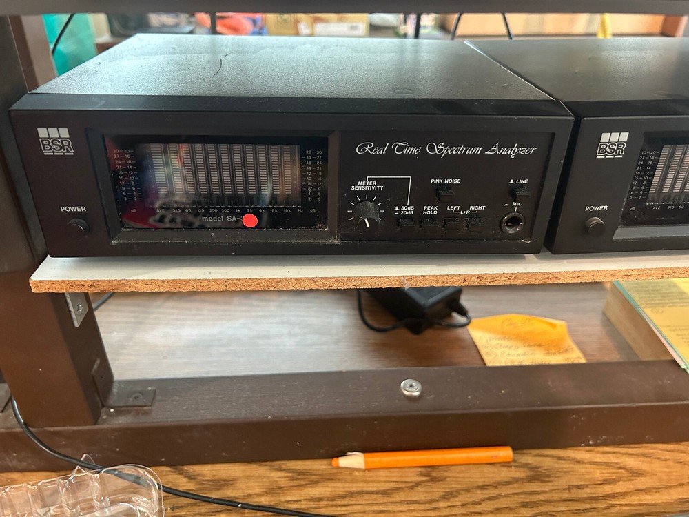 Vintage BSR Real Time Spectrum Analyzer SA-3X