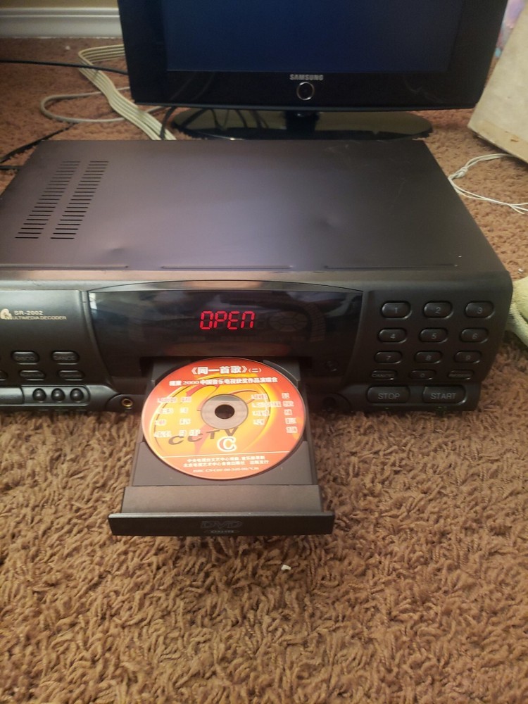 ChungLam ELF Multimedia Decoder DVD Karaoke Video CD SR-2002 Works Great!