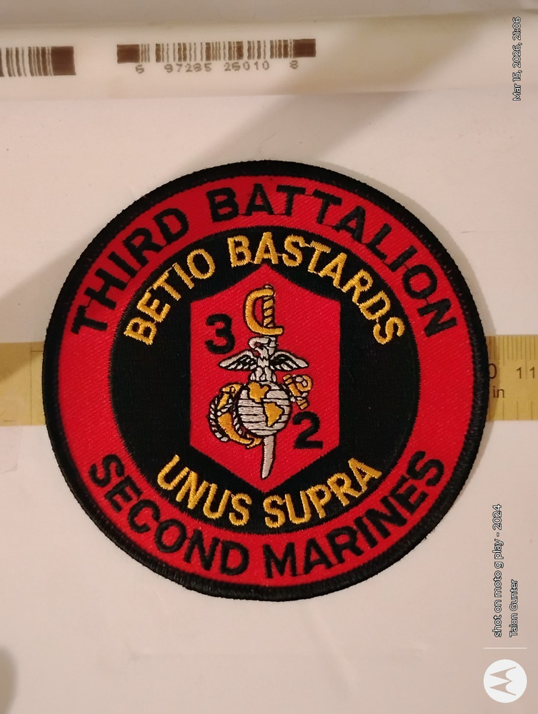 assorted 1960's -2000 Marine Corps patches