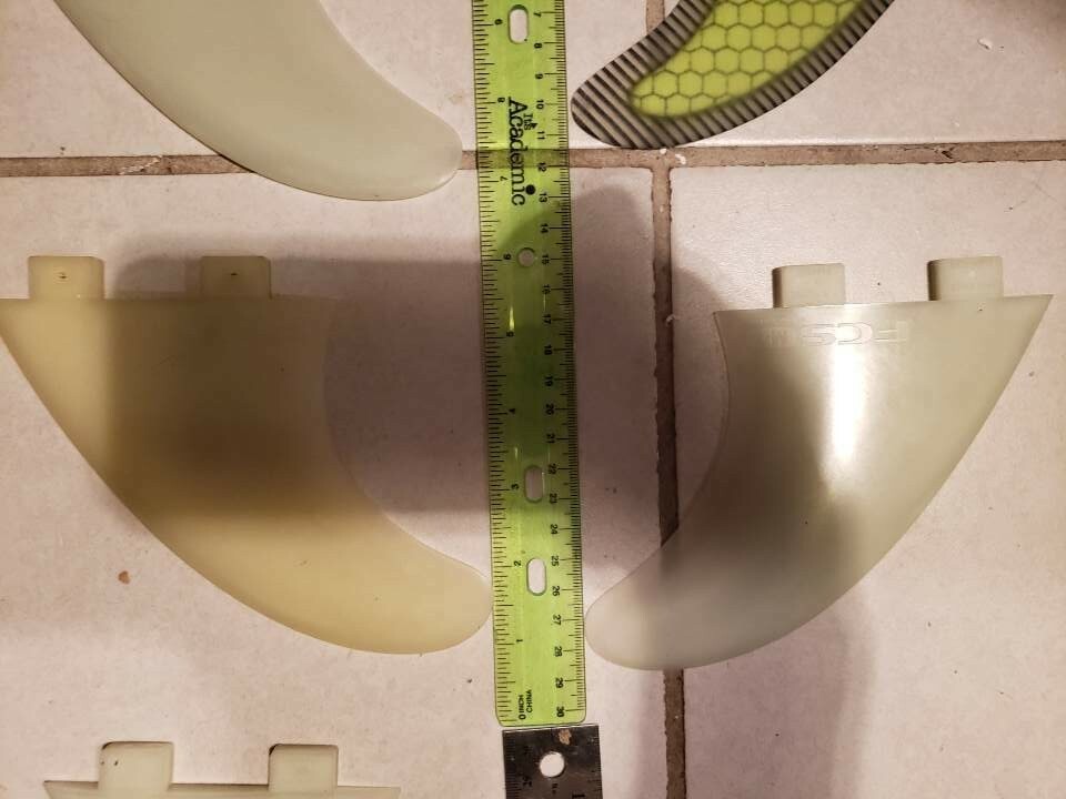 FCS Fin Surfboard Lot of Five