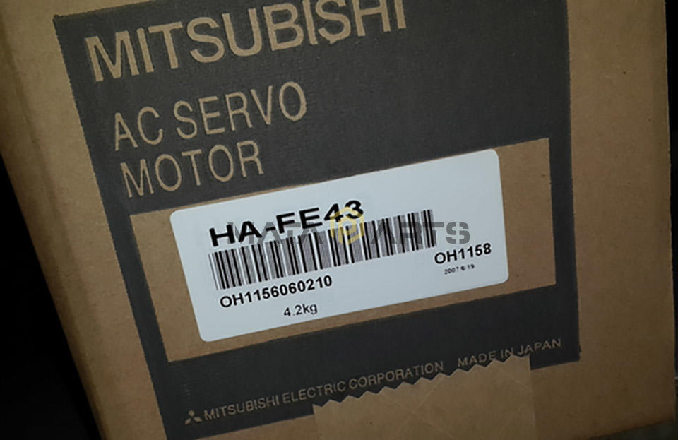 One New Mitsubishi servo motor HA-FE43
