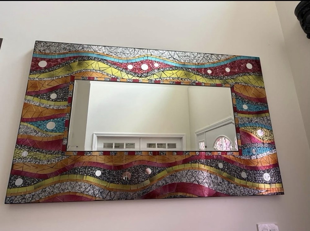 Colorful Mosaic Mirror – Pier 1 Imports – Statement Piece