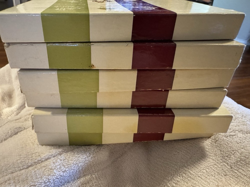 6- VINTAGE BOXES OF POST A NOTE CARDS