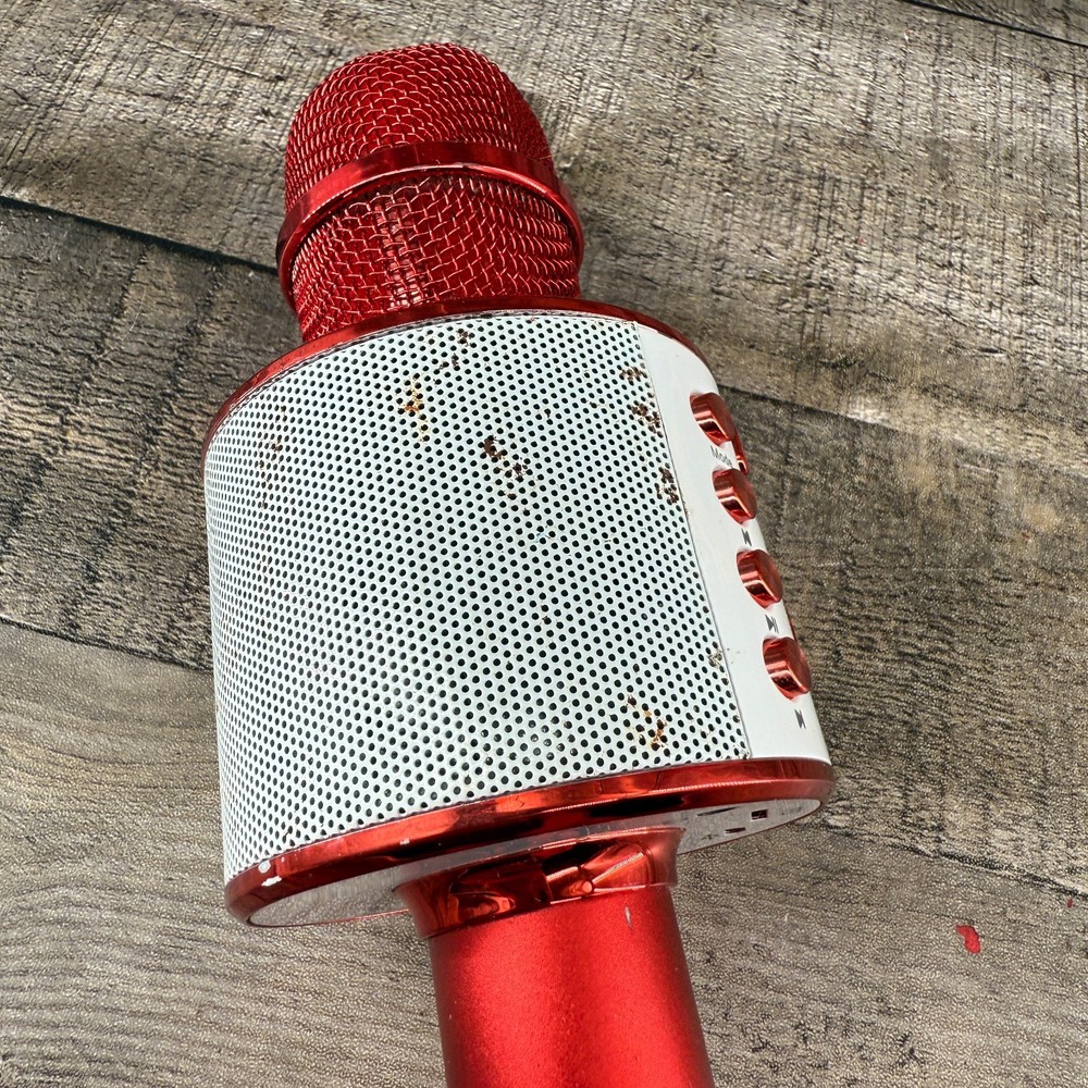 Wireless Bluetooth Karaoke Microphone Works