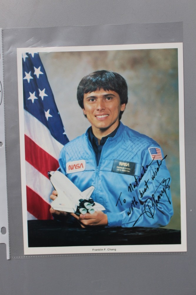 Astronaut Autograph - Space - Shuttle - FRANKLIN F. CHANG - Signed Inscribed