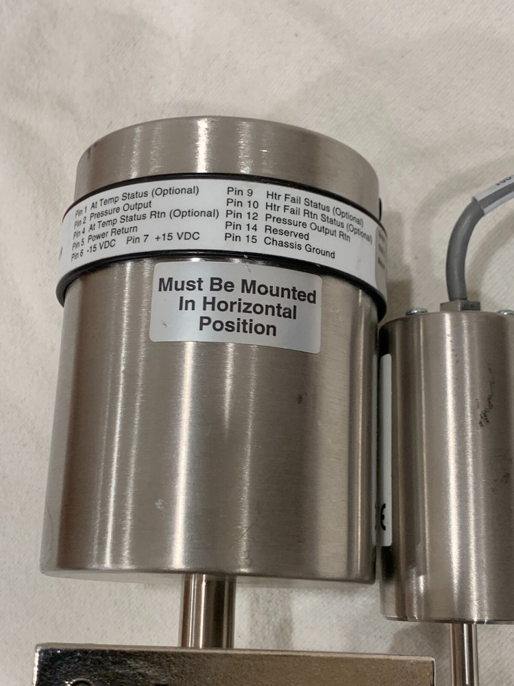 MKS Baratron Capacitance Manometer CV7627D-05 Baratron Isolation System