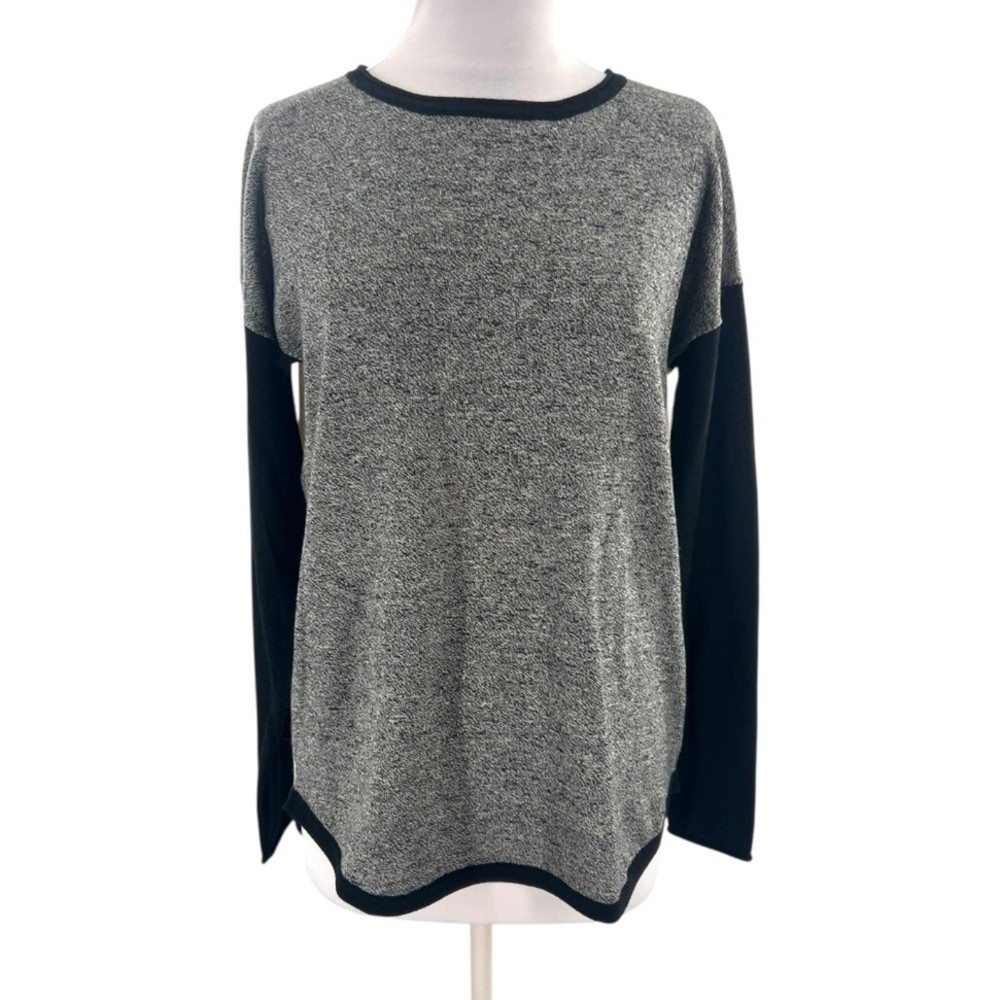 Smartwool Shadow Pine Color-Block Sweater Sz M