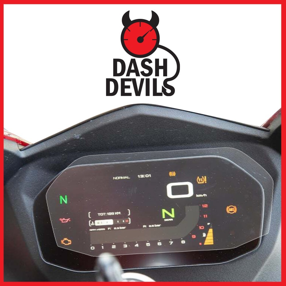 Dash Devils Dashboard Protector: QJMotor SRK 800RR, SRK 800 and SRK 921RR 2025+