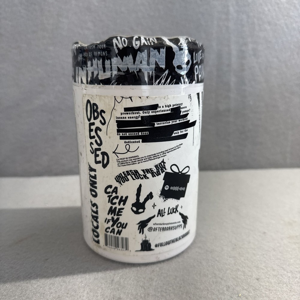 AfterDark Inhuman Pre-Workout Paradise Punch