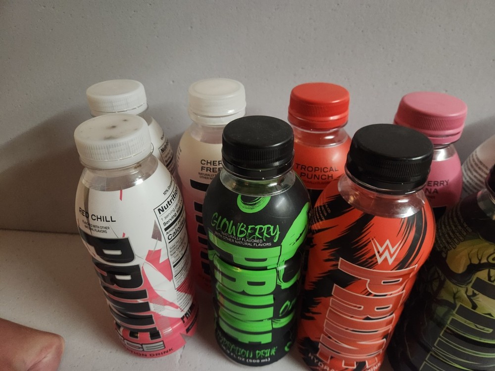 21 Prime hydration drink 500ml Bottles All Empty, Limited Edition